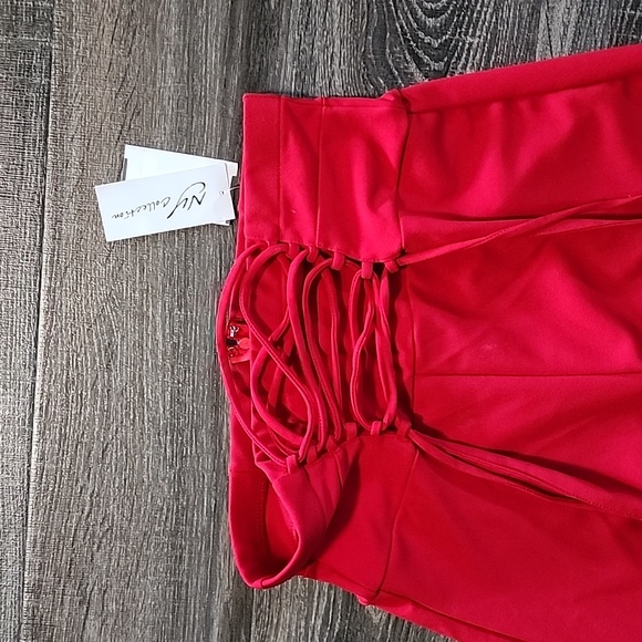 🌹 NY Collection Lace Up Waist Pants 🌹 - Picture 2 of 6